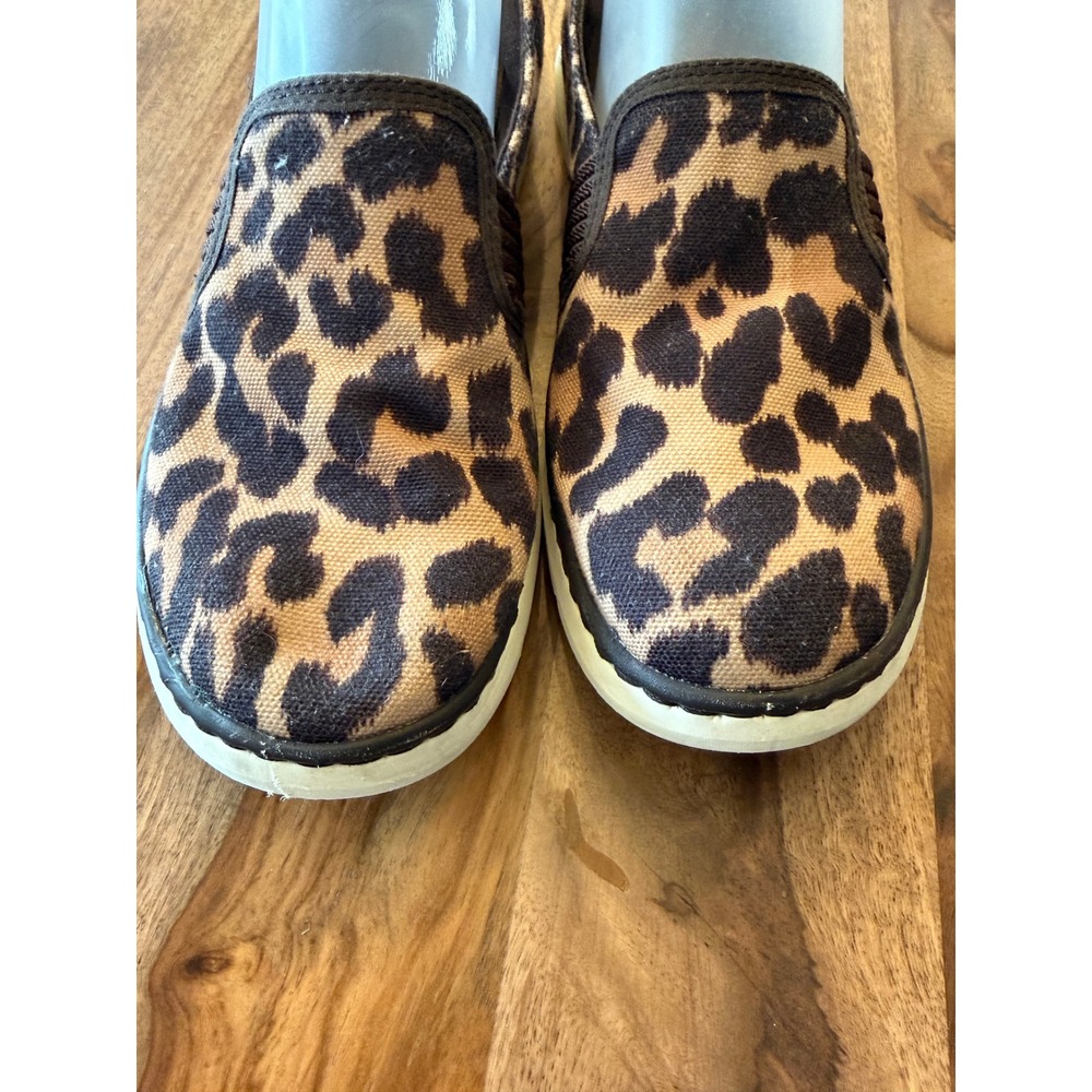Ariat Cruiser Leopard Print Slip On Shoes Womens 9B Brown Animal Print Loafers - Picture 8 of 9
